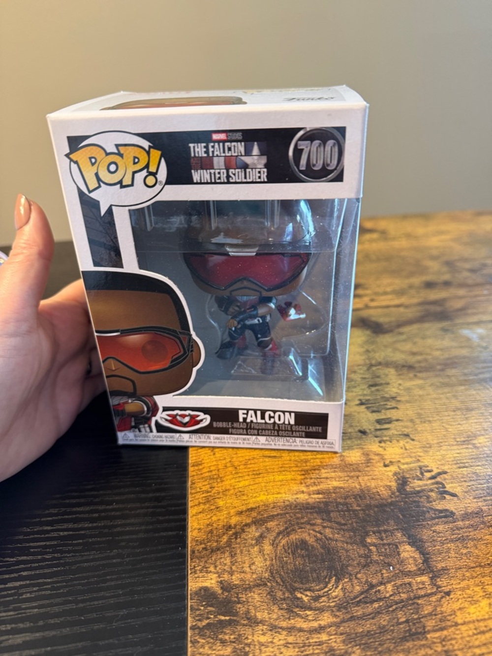 Funko Pop! Falcon Marvel The Falcon and Winter Soldier #700 Red, Black, White